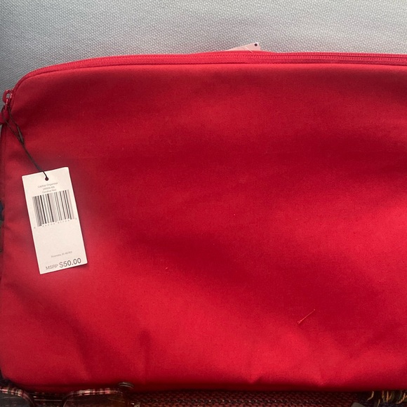 🔴Vera Bradley Laptop Bag “ Cardinal Red” - Picture 4 of 8
